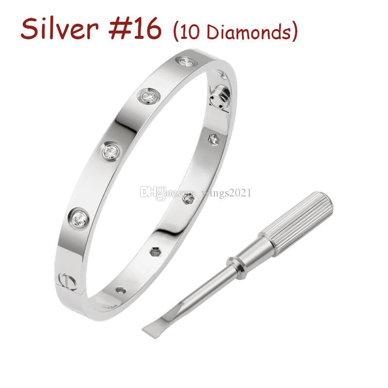 Silber # 16 (10 Diamanten)