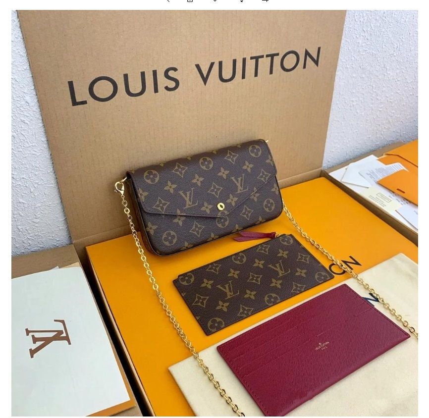 Compra Louis Vitton Lv 2021 Moda Top Calidad Mini Bolsas De Hombro Mujeres  Cadena Crossbody Bolsa Letra Cartera De Cuero Bolsos Barato | Entrega  Rápida Y Calidad | Es.Dhgate