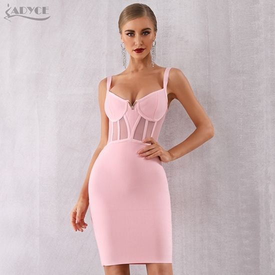 Pink Bandage Dress