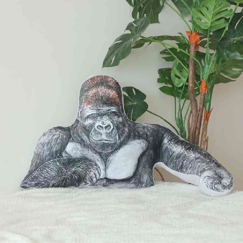 Gorilla Long Hair Pillow, Multifunctional Cushion, Animal Bedding, Plush  Toys, Christmas Gifts. From Strictstcitfghf, $113.67