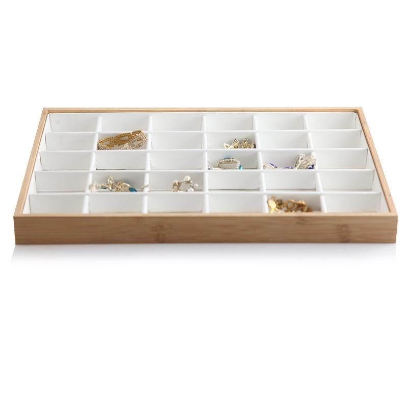 white 30 grids tray