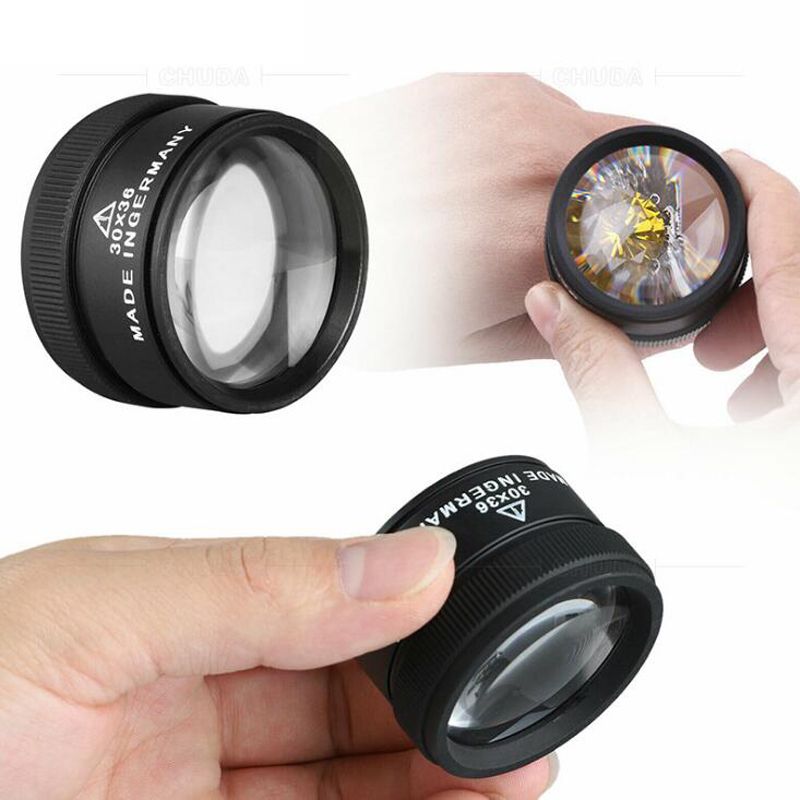 Wholesale Microscope 30x 36mm Magnifier Jeweler Optics Loupes Lens