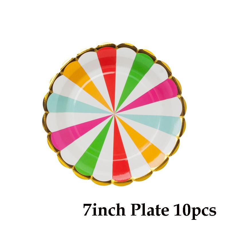 7inch plate 10pcs
