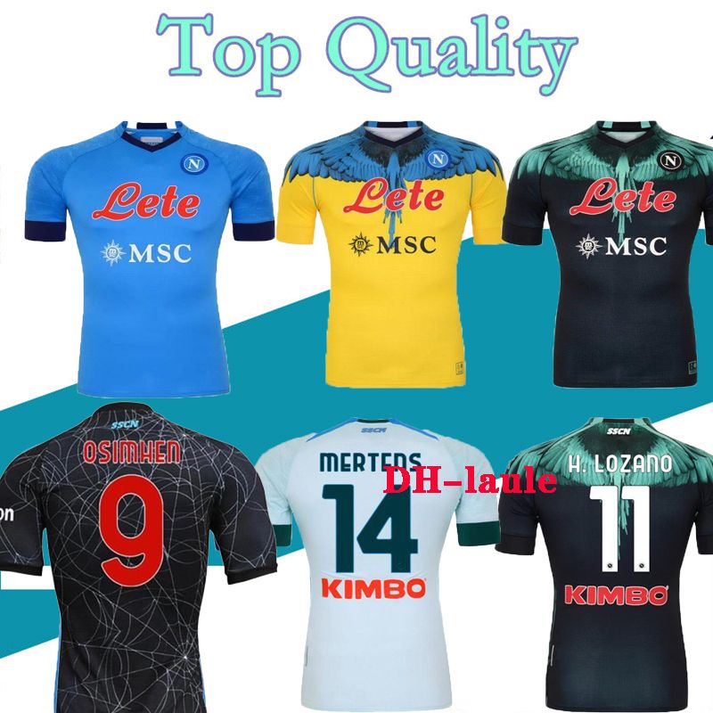 NEW 2021-2022 Napoli Limited edition Joint name Soccer Jersey Tshirt S-XXL NEW 2021-2022 Napoli Limited edition Joint name Soccer Jersey Tshirt S-XXL