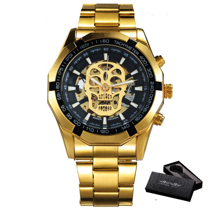 Bo Skull Gold Blk