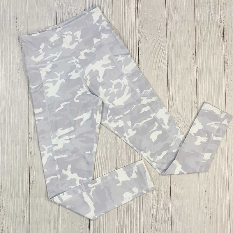 Leggins de camo brancos