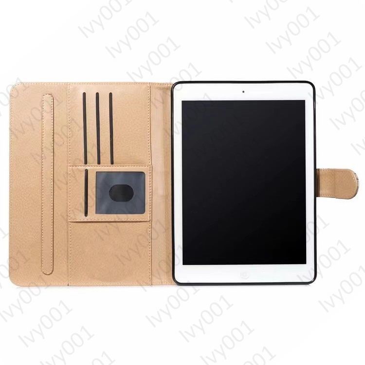 For Ipad Pro11 12.9 Tablet PC Cases Ipad10.9 Air10.5 Air1 2 Mini45 Ipad10.2  Ipad56 Top Quality Designer Fashion Leather Card Holder Pocket Cover Mini  123 From Leotop168, $32.99