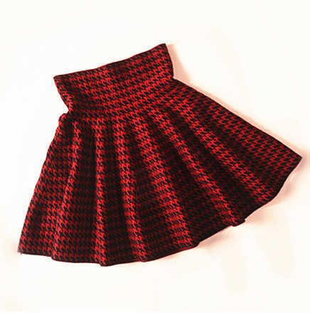 Houndstooth Red