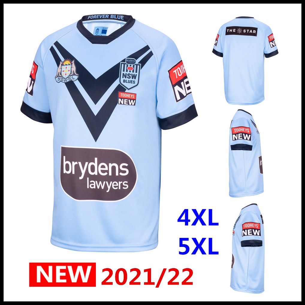 2021 2021 2022 Nsw Blues Home Jersey Holden Nswrl Origins Rugby Jerseys