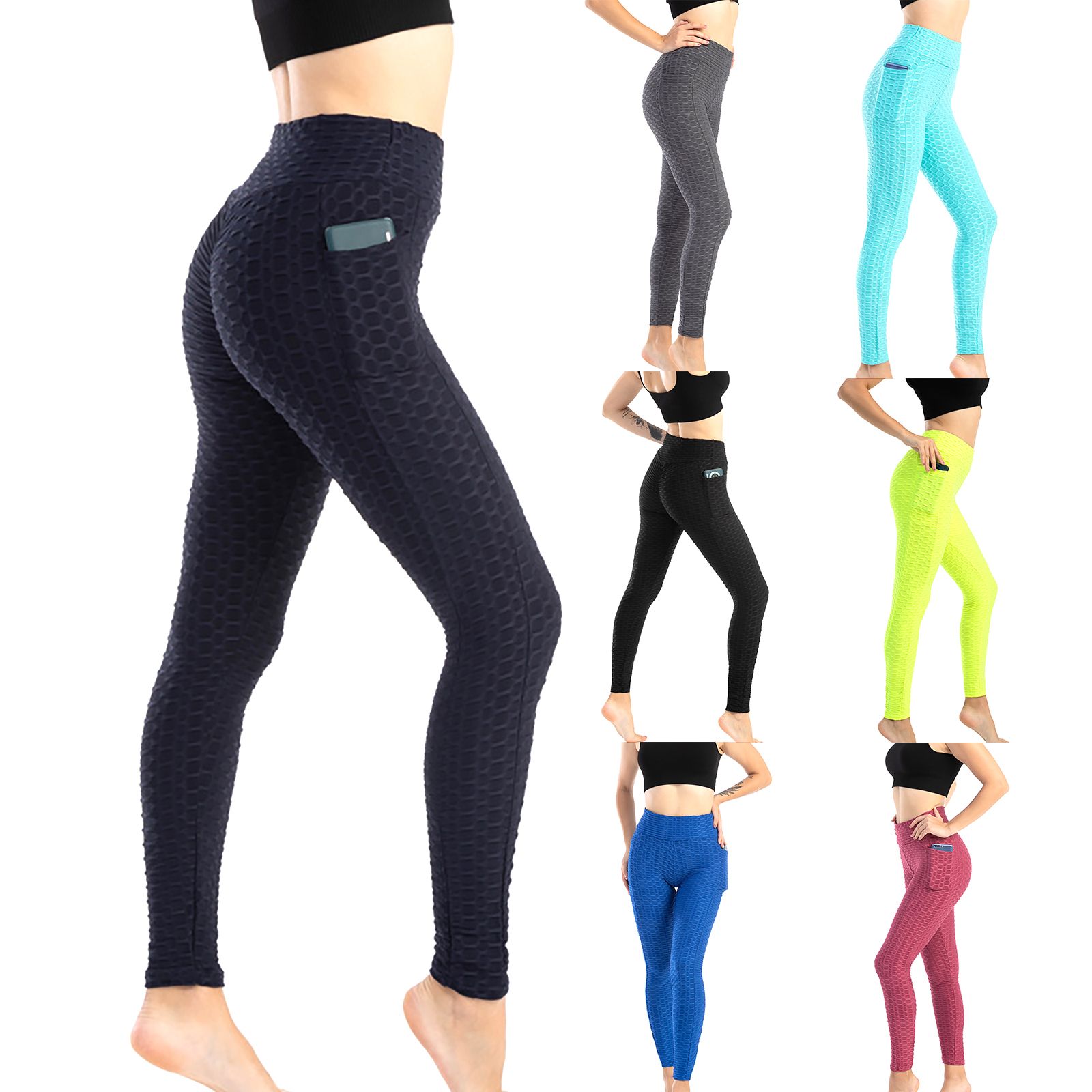 tik tok leggings black