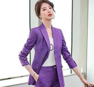 Purple Blazer