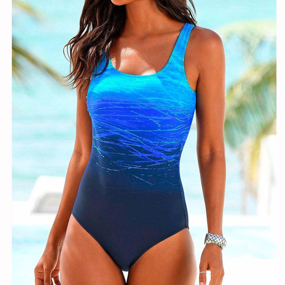 Maillot de bain bleu