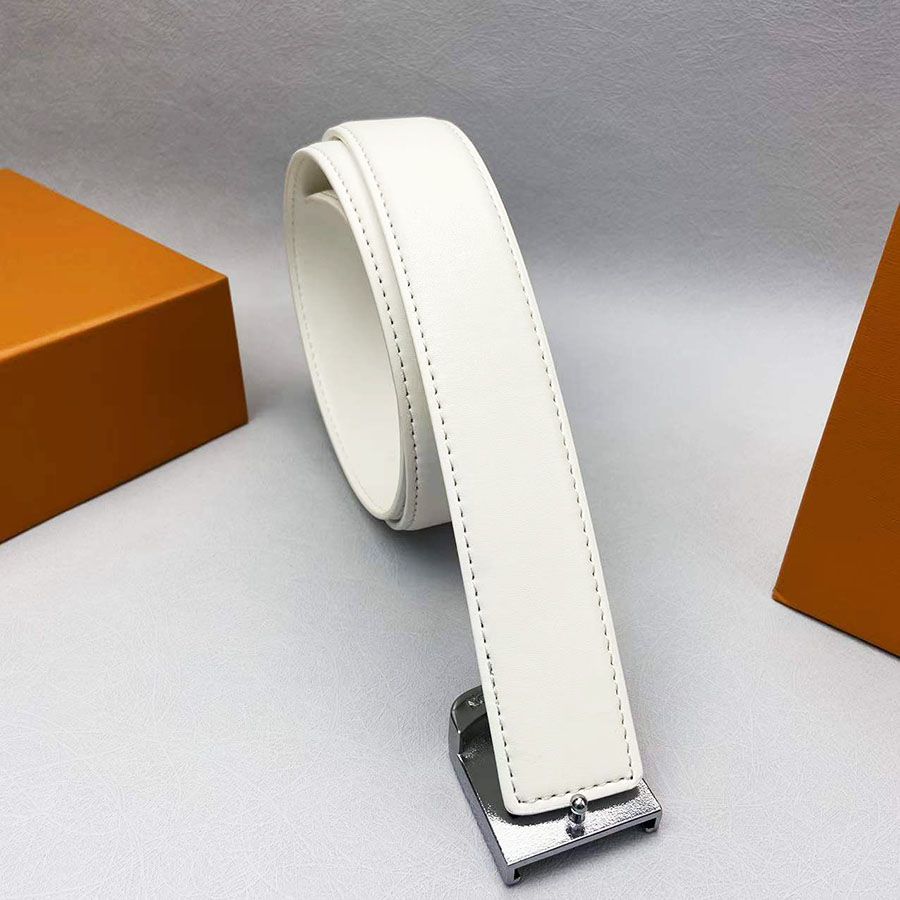 White/Silver Buckle