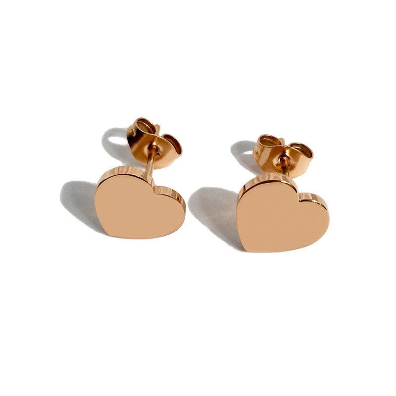 rose gold earring