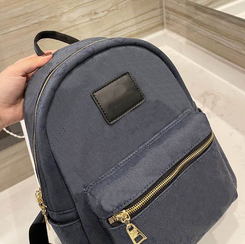 Compre Bolsa De Mochila Denim Canvas Designer Marca De Moda Moda Estilo De  Hombre Duffel Unisex Handbag School A 62,93 € Del King500 | Es.Dhgate.Com