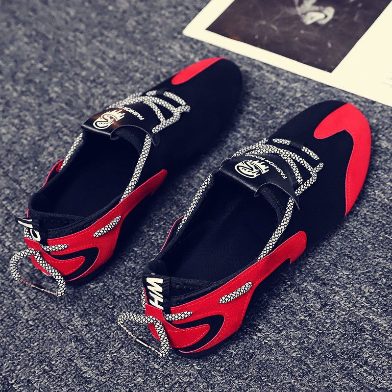 Compra Zapatos Para Hombre Primavera Y Verano 2021 Nuevo Estilo Un Pedal  Perezoso Ocio Tela Zapatos De Tela Espíritu Niño Resistencia A La Marea  Zapatos De Marea Barato | Entrega Rápida Y