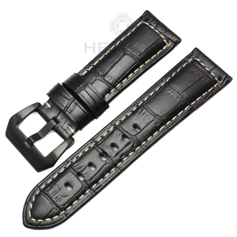 Black Black Buckle-24mm