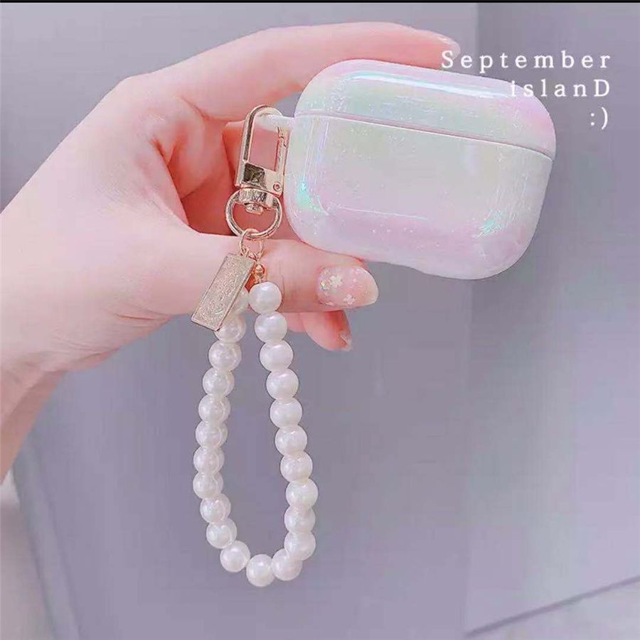 For Airpods pro white pearl