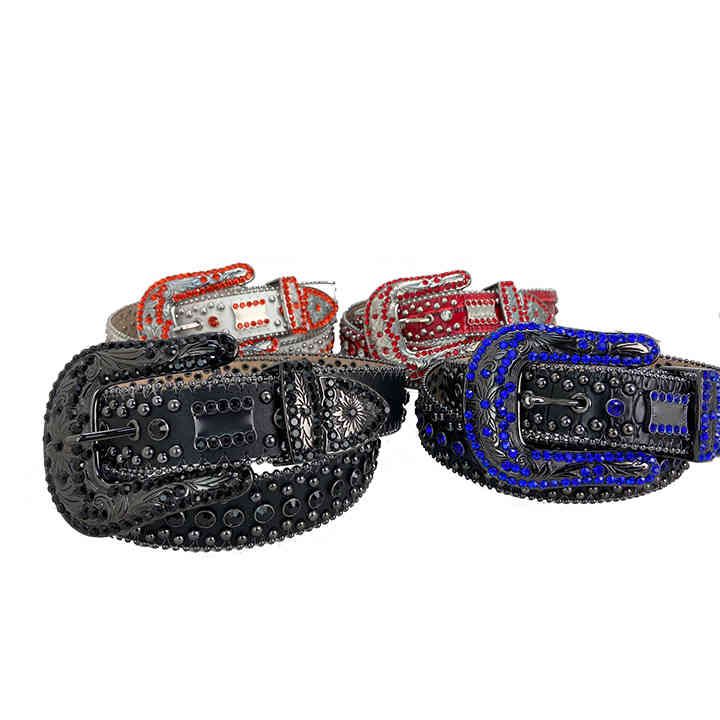 Men Belts Crafts Crocodile Grain Belts 