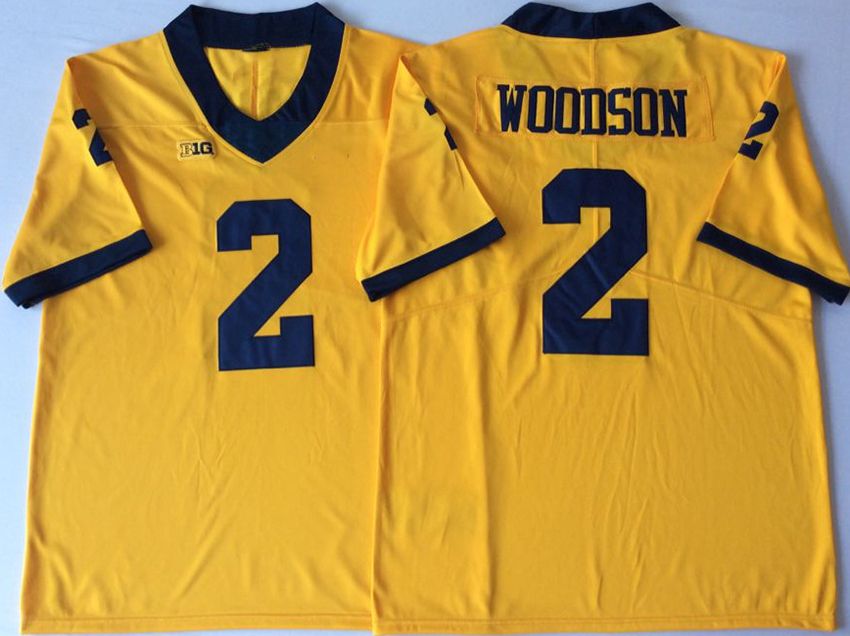 2 Charles Woodson Sarı Jersey