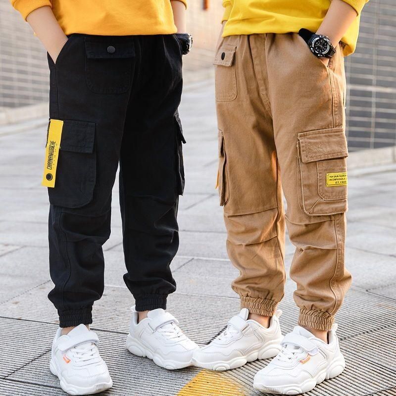 Compra Chico Deportes Pantalones Grandes Primavera Adolescente 2021 Niño  Casual Pantalón Pantalones Para Niños Ropa Ropa Elástica Cintura Largo Jeans  Barato | Entrega Rápida Y Calidad | Es.Dhgate