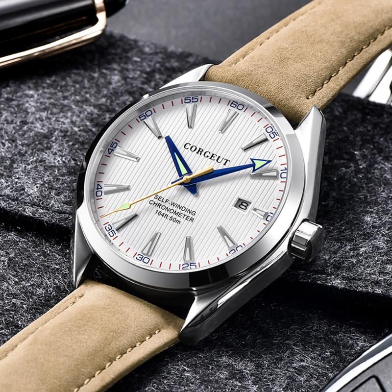 Wristwatches 41mm NH35 Automatic Watch Mens Sapphire Glass Stainless Steel  Waterproof Mechanical From Nickyoungs, $117.48 | DHgate.Com