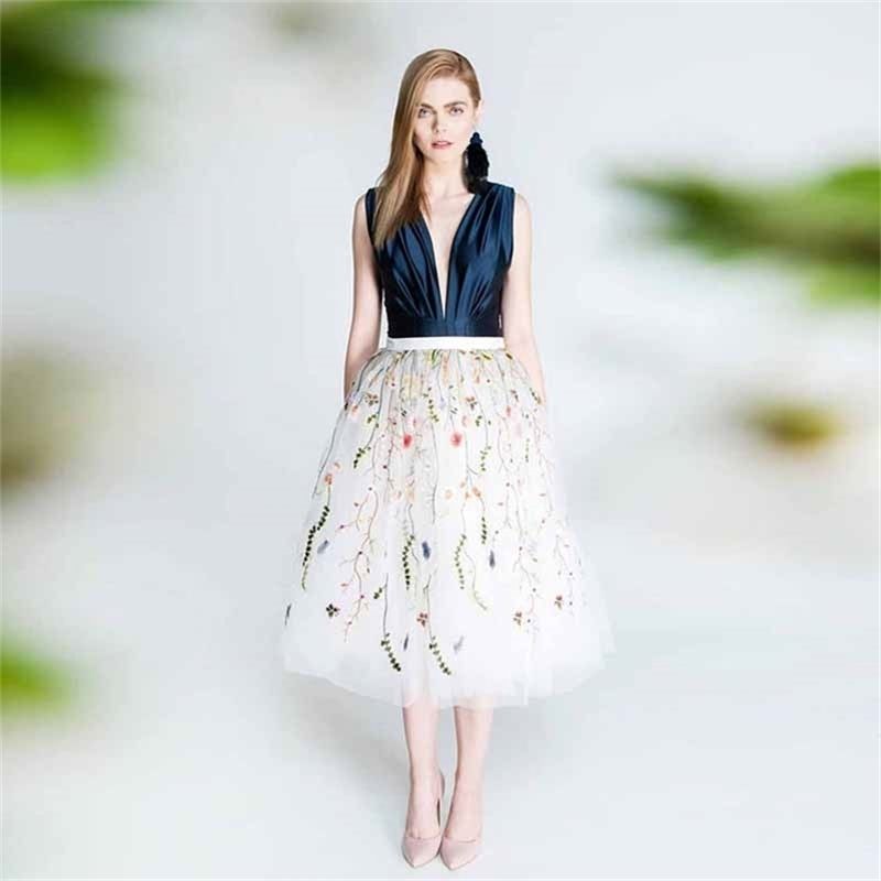 tulle midi skirt pattern