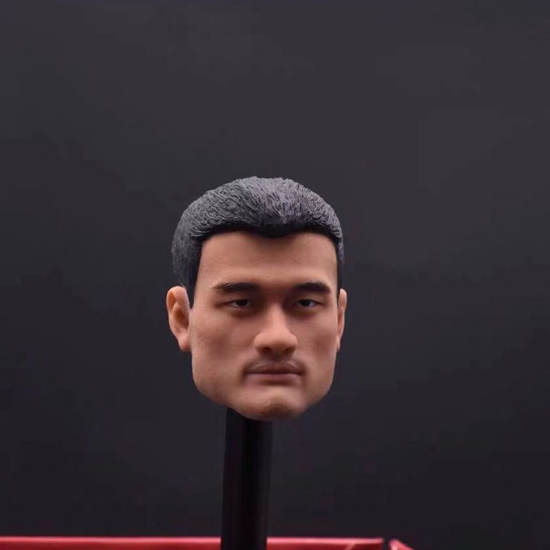 Chinese Basketball Yao Ming Head Sculpt 1/6 Fit 12'' Action Figure Model InStock 