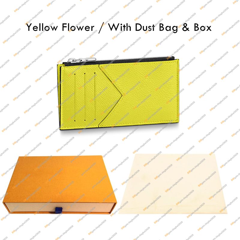 زهرة صفراء / مع صندوق حقيبة الغبار
