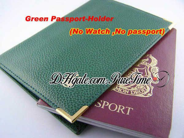 Green Passport Holder.