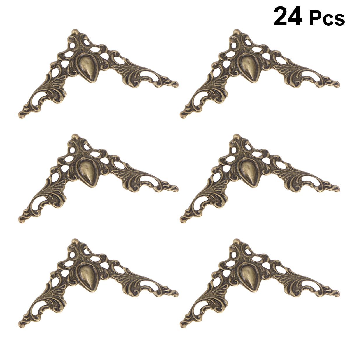 Paper, Party & Kids Craft Supplies & Tools 43mm bronze metal Corner ...