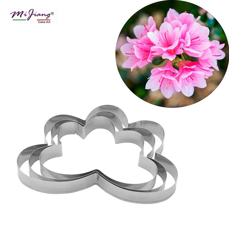 Flower Petal Leaf Stainless Steel Biscuit Cookie Cutter Fondant Cake Decor Mould 
