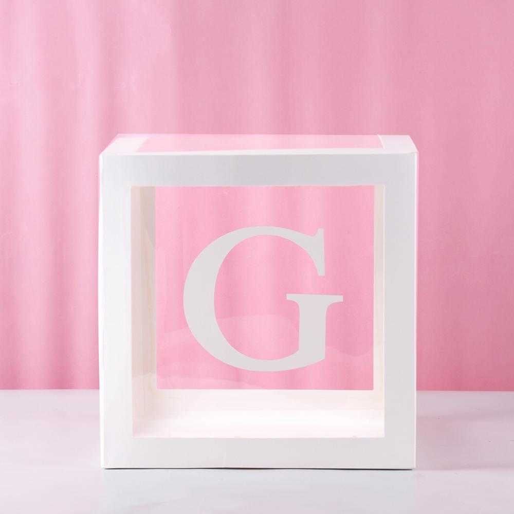 Caja de alfabeto G