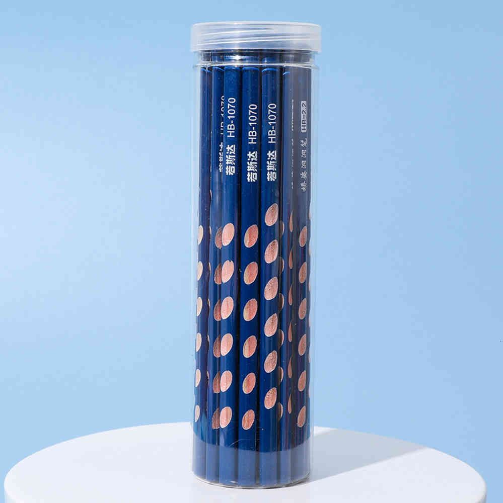 30 stylos de trou bleu foncé en baril