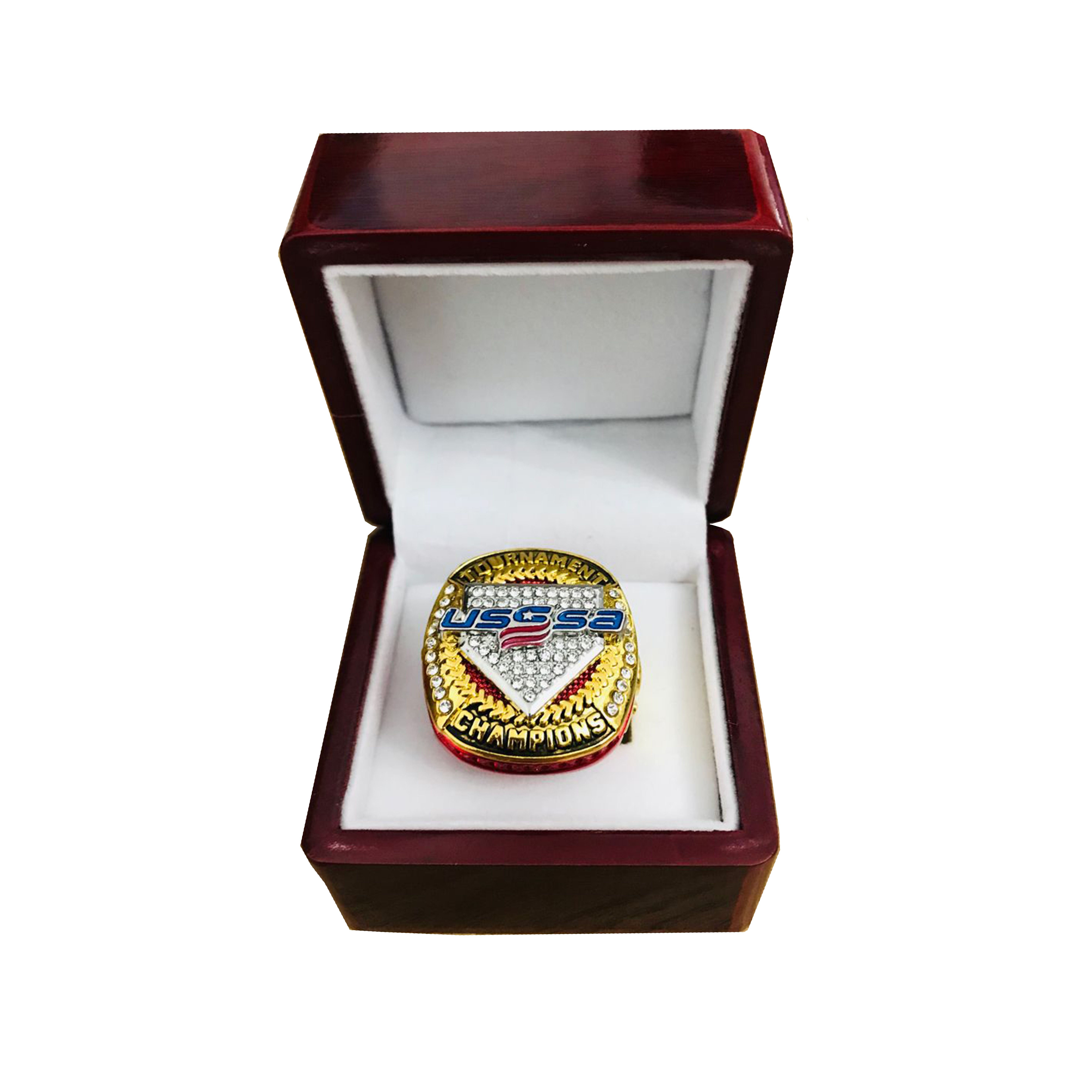 Torneo béisbol Anillo campeonato personalizado barato
