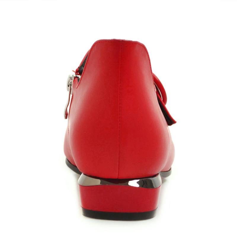 Koop GoedkopeKleding Schoenen In Bulk Van Chinese Dropshipping  Leveranciers, Hot Metallic Nieuwe Office Gesp Teen Pointed Dames Schoenen  Casual Sale Glanzende Hakken Platte Rits Luxe Designer Riem Schoen Schoenen  Binnen DRES UPBO