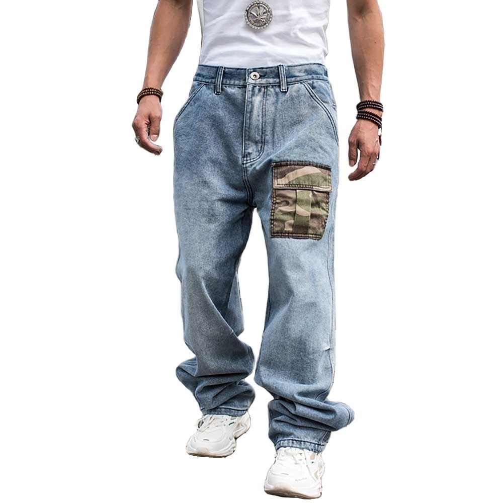 Acquistare Jeans Da Uomo Trendy Trendy Camouflage Patch Pocket Hiphop Harem  Uomo Casual Denim Pantaloni Abbigliamento BAGGY Pantaloni Streetwear  Abbigliamento Yilf Economico | Consegna Veloce E Qualità | It.Dhgate