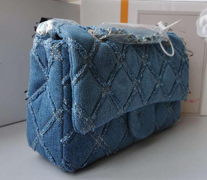 designer denim purse