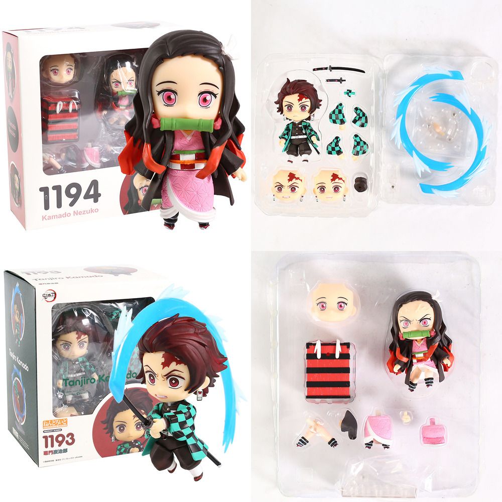 Buy Cheap Anime Manga In Bulk From China Dropshipping Suppliers Demon Slayer Zenitsu Agatsuma 1334 Kamado Tanjirou 1193 Nezuko 1194 Pvc Action Figure Collectible Model Toy Y0726 Online At A Discount