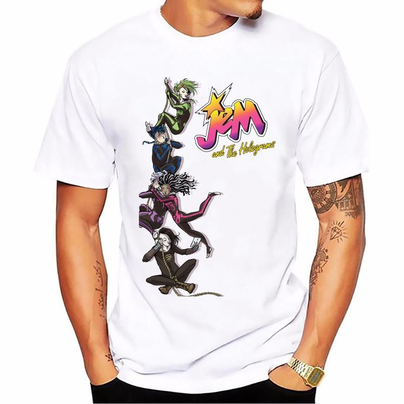 para hombre Crazy Jem y las hologramas Camiseta de moda Hombres de moda Top Masculino
