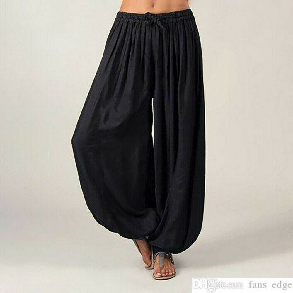 Compra Hot Women Man Ali Baba Pantalones Aladdin Afghan Elástico Genie  Hippy Jumpsuit Algodón Harem Flojo Casual Damas Pantalones Dance Yoga  PantssSoccer Jersey Barato | Entrega Rápida Y Calidad | Es.Dhgate
