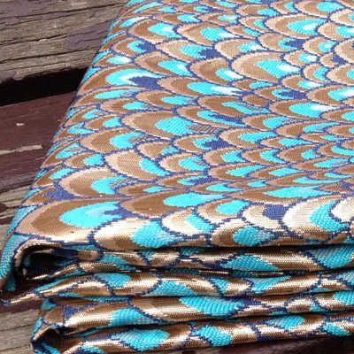 1 turquoise-0,5 yard-45cmx150cm