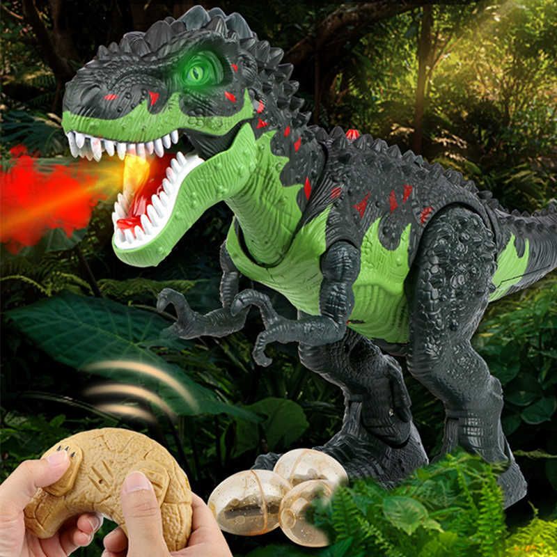 Spray RC Dinosaurs Mechanical Robot Cartoon Electronic Walking Animal Remote control Dinosaurio juguete Tyrannosaurus Kids Toys Spray RC Dinosaurs Mechanical Robot Cartoon Electronic Walking Animal Remote control Dinosaurio juguete Tyrannosaurus Kids Toys