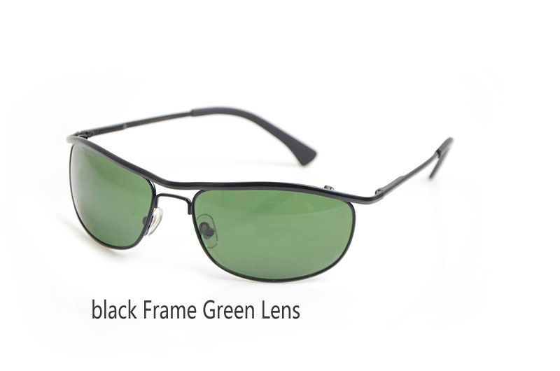 8012 black Frame Green Lens