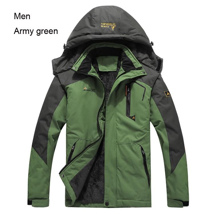 Mannen groen