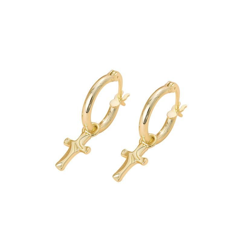 1 paire d'or 12mm