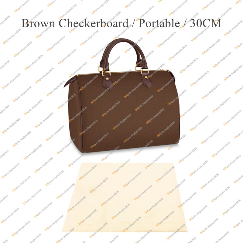 Portable/Brown Checkerboard 30cm