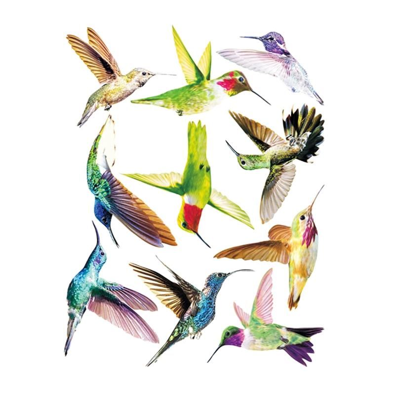 Pegatinas de pared 3d Colibrí Colorido Dibujos animados Animal Animal Decorativo para Ventana Adhesiva Decoración Calcomanías Pegatinas de pared 3d Colibrí Colorido Dibujos animados Animal Animal Decorativo para Ventana Adhesiva Decoración Calcomanías