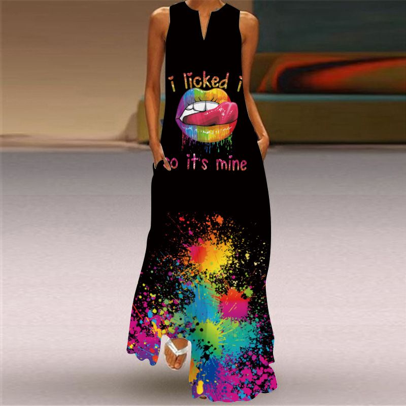 P Vestido De Mujer Talla Grande Con Estampado De Mariposas S P Vestido De Mujer Talla Grande Con Estampado De Mariposas S