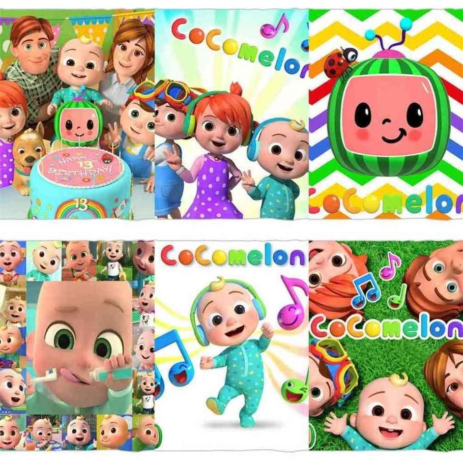 70*100cm Childrens Cocomelon Jj Blankets Cartoon Flannel Blanket CoCo Melon  Carpet Kids Sofa Nap Quilt Soft Bedding Bath Towels From Enjoyweddinglife,  $11.76 | DHgate.Com